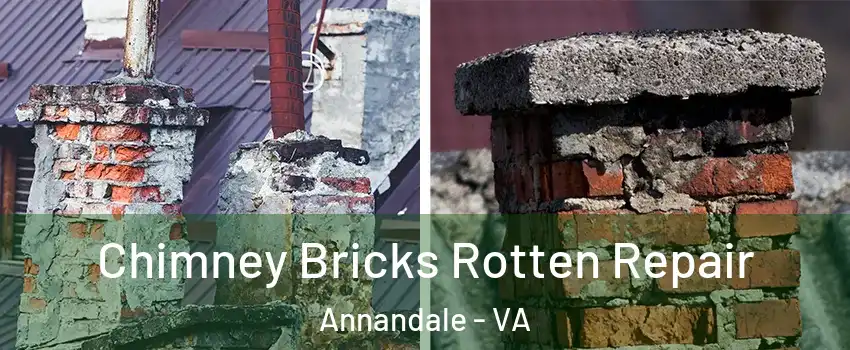 Chimney Bricks Rotten Repair Annandale - VA