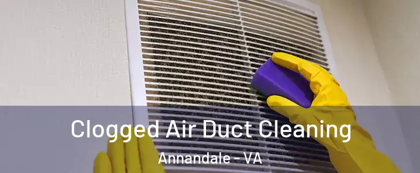  Clogged Air Duct Cleaning Annandale - VA