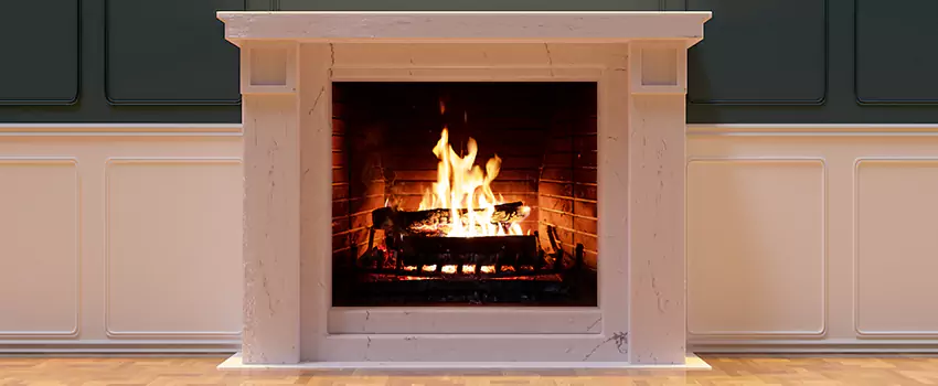 Decorative Electric Fireplace Installation in Annandale, Virginia