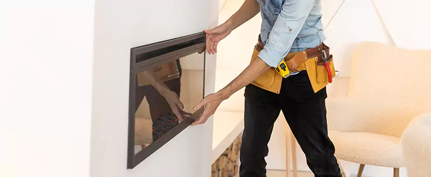 Metal Fireplace Installation in Annandale, Virginia