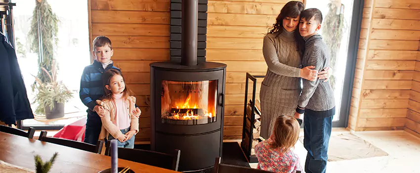 Morso Cast Iron Fireplace Insert Installation in Annandale, Virginia