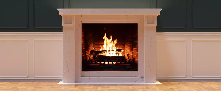 Open Flame Wood-Burning Fireplace Installation Services in Annandale, Virginia