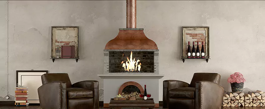 Thelin Hearth Products Providence Pellet Insert Fireplace Installation in Annandale, VA