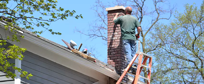 Vinyl and PVC Chimney Flashing Installation in Annandale, VA
