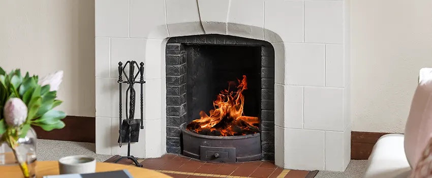Classic Open Fireplace Design Services in Annandale, Virginia