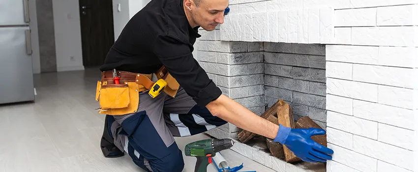 Fireplace Damaged Damper Frame Repair Services in Annandale, Virginia