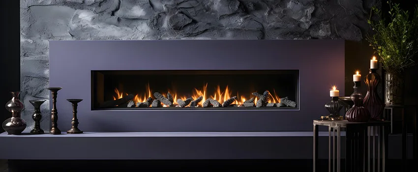Ember Bed for Ventless Gas Fireplace in Annandale, VA
